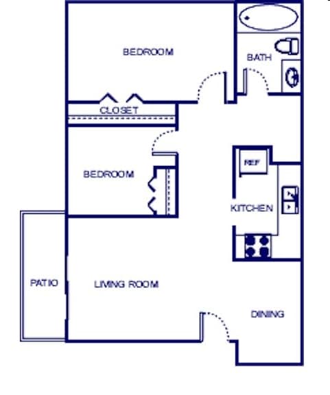 2BR/1BA - Flint River Apartment Homes