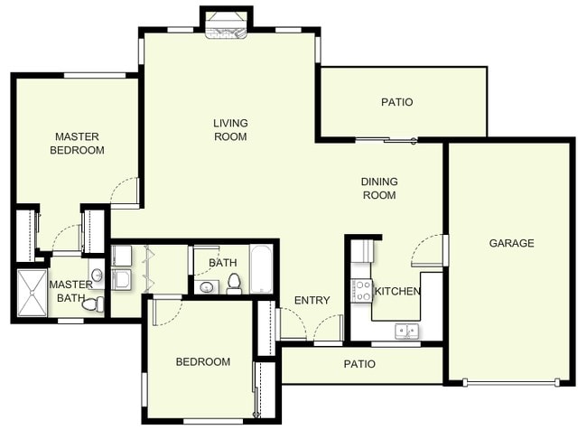 2BR/2BA - Solstice Senior Living at Grand Valley