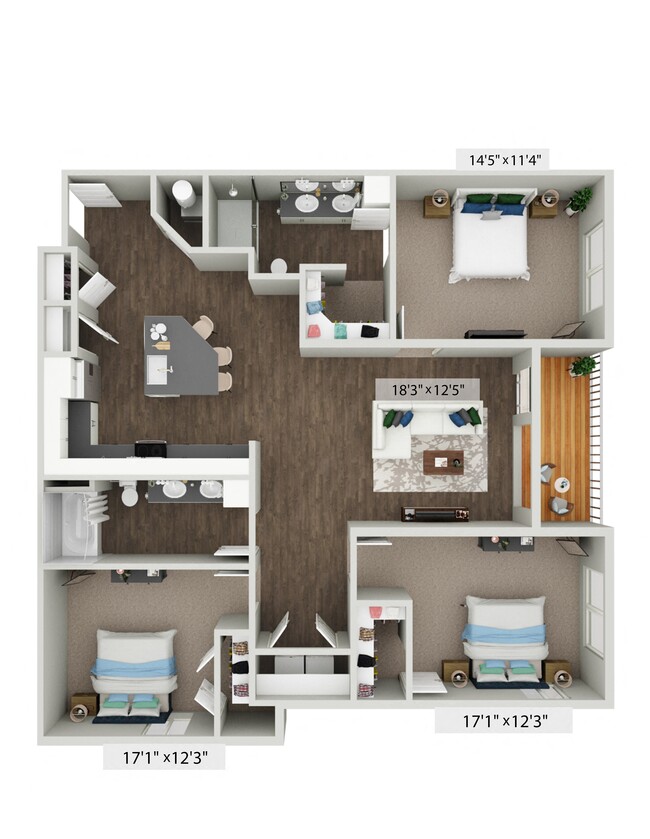 Floorplan - Grant Row Lofts