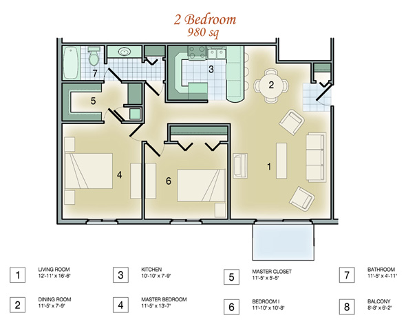 Floorplan - The Maples