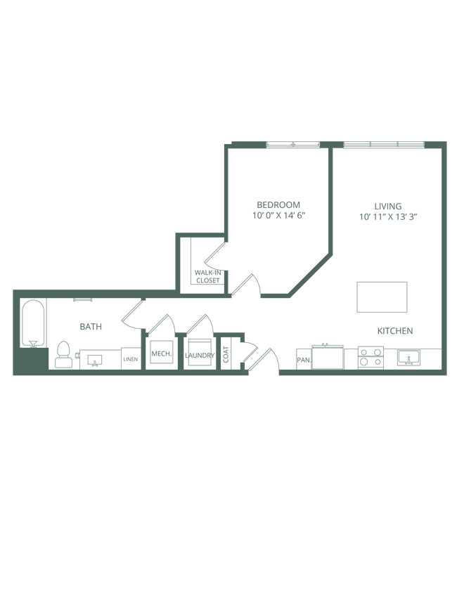 Floorplan - The Bellevue