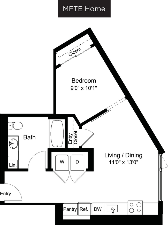 Floorplan - Chloe on Madison