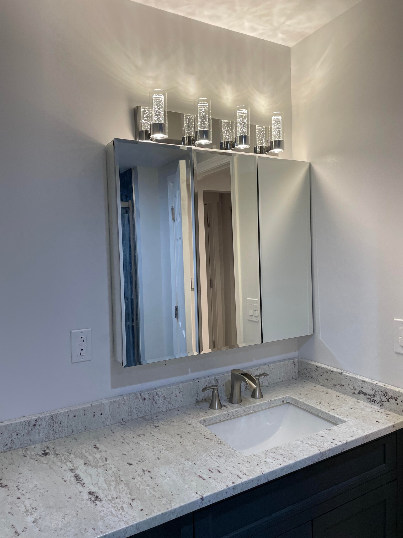 Bath vanity and sink - 3625 W Oakdale Ave
