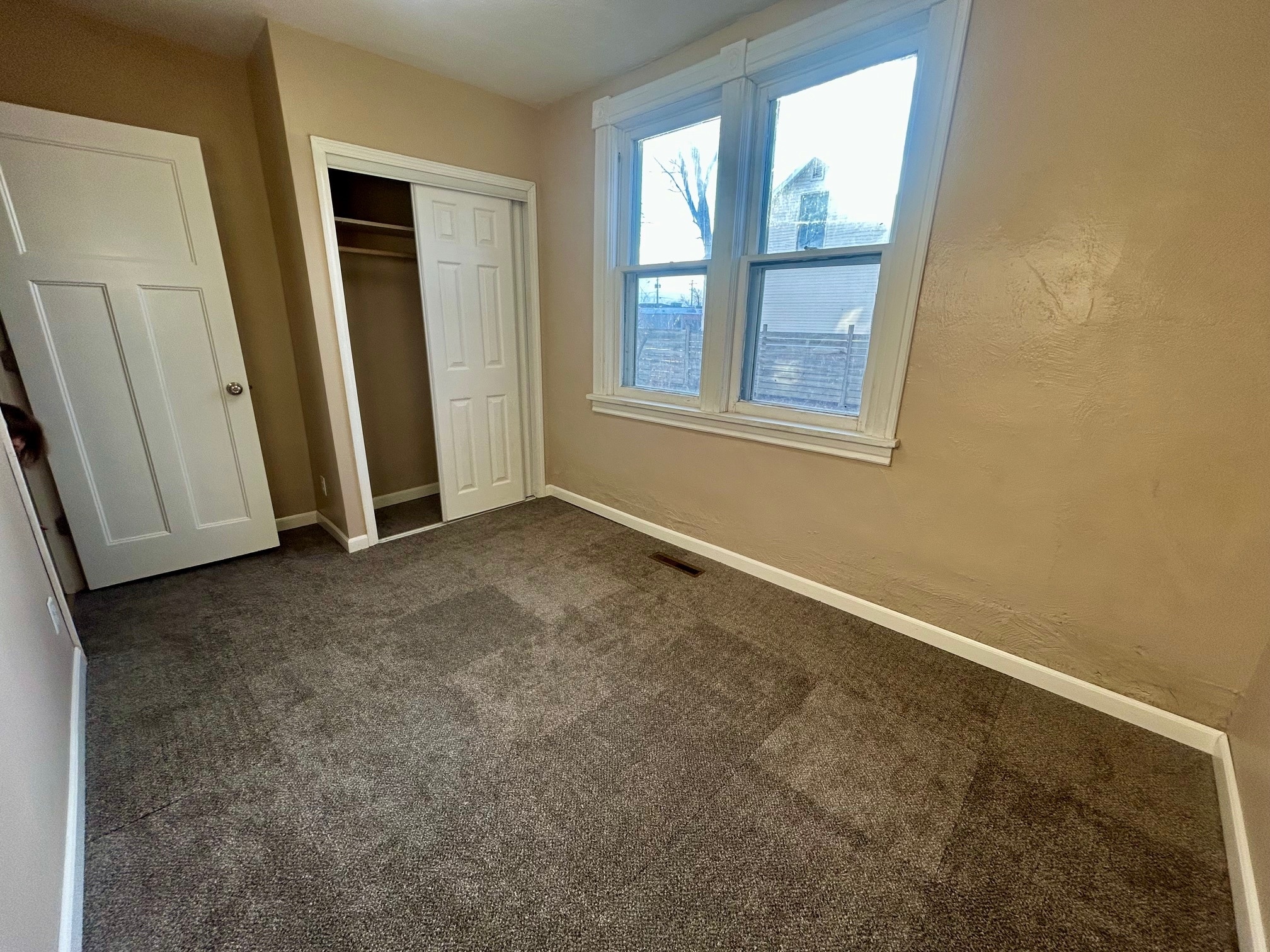 Bedroom 2 with BRAND NEW Carpet - 213 Lake Ave W