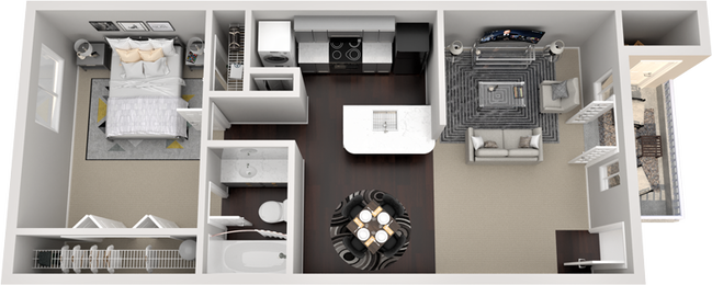 Floorplan - Eight20 Apartments
