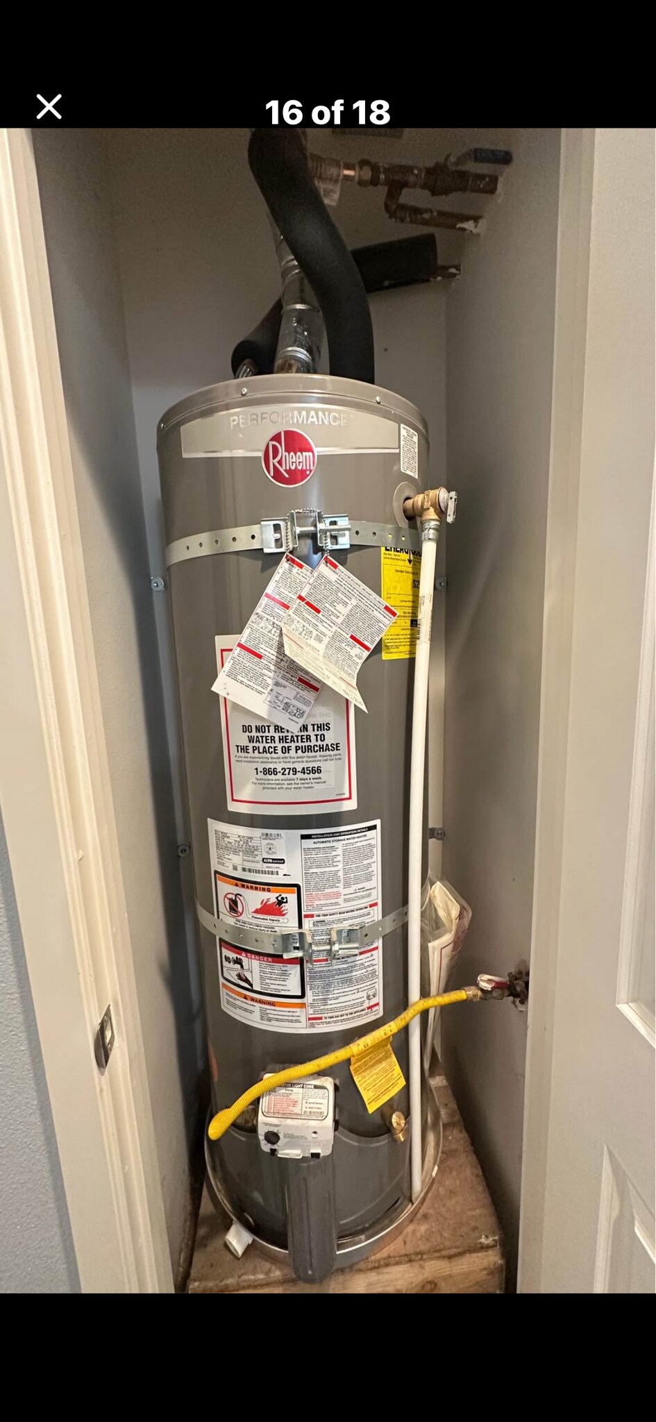 New water heater - 426 N Parkside Dr