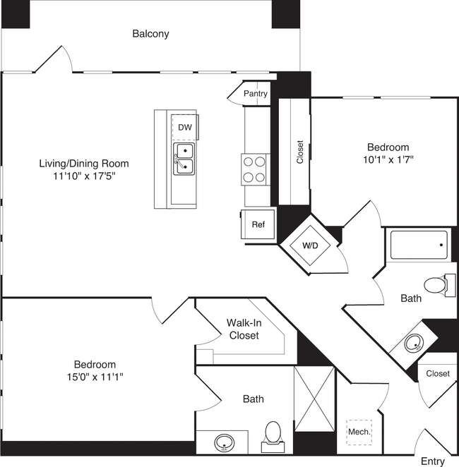 Floorplan - The Edge