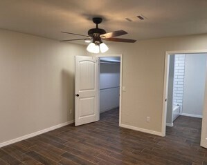 Main Room closet and bath - 4236 Ridgecrest Cir