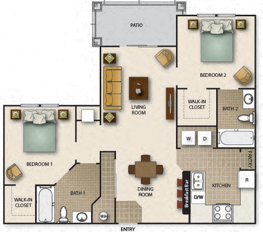 Floorplan - Vista Park Senior Living