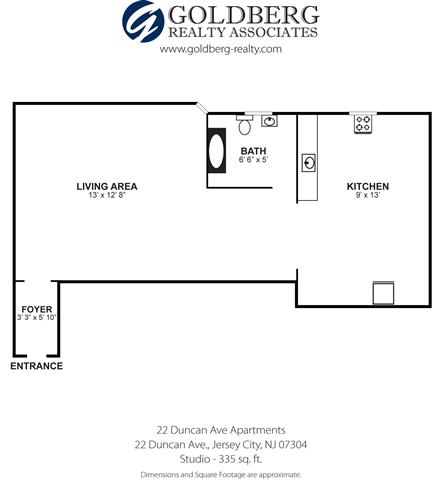 Floorplan - 22 Duncan Avenue Apts