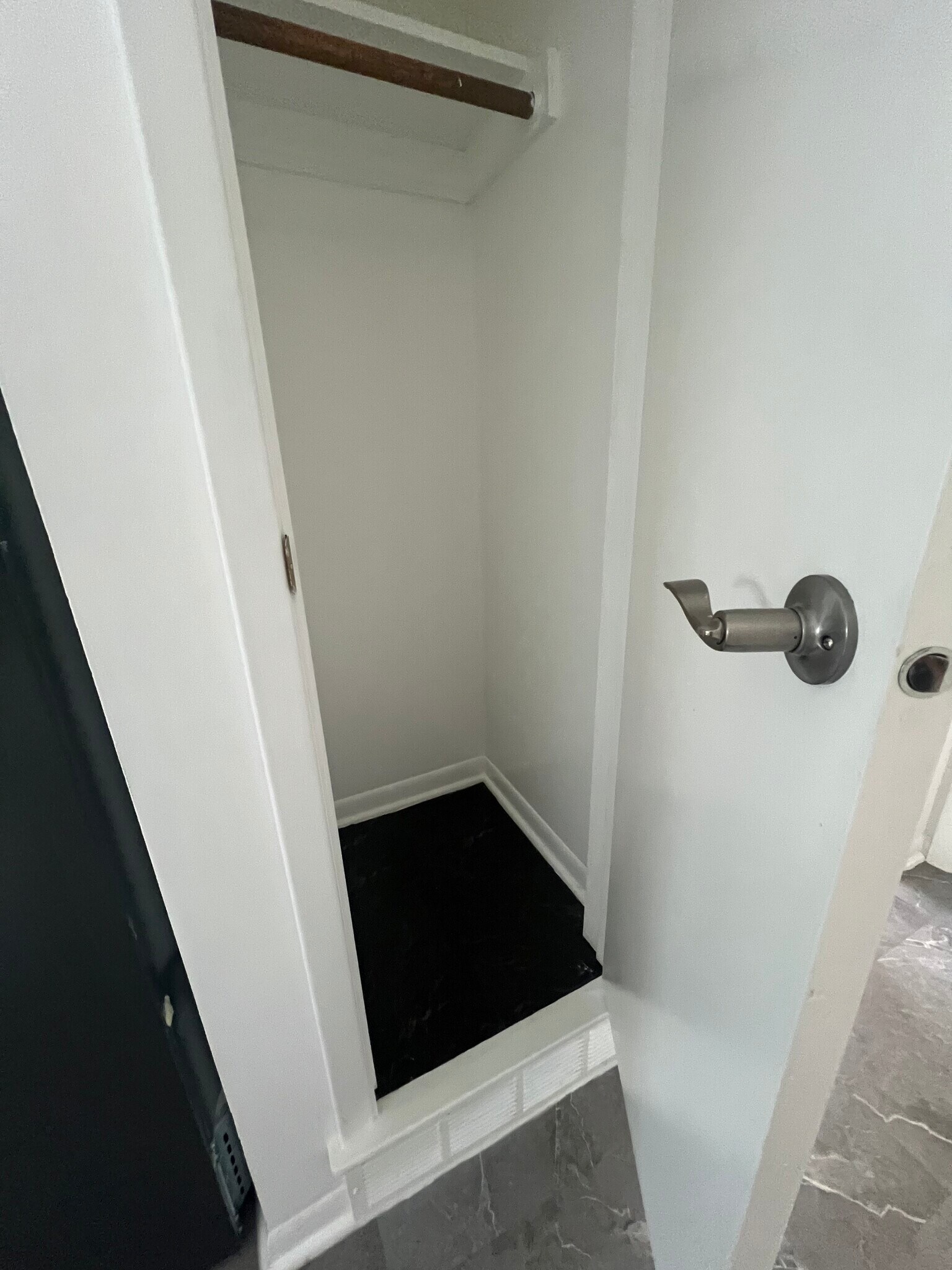 Broom closet - 119 W Swain St