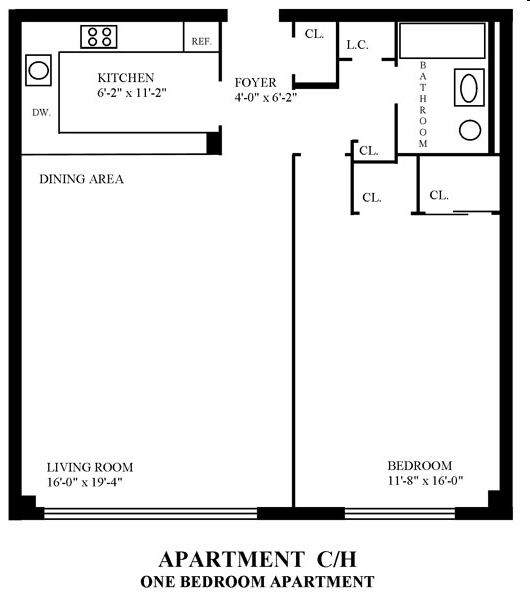 1BR/1BA - Sea Verge