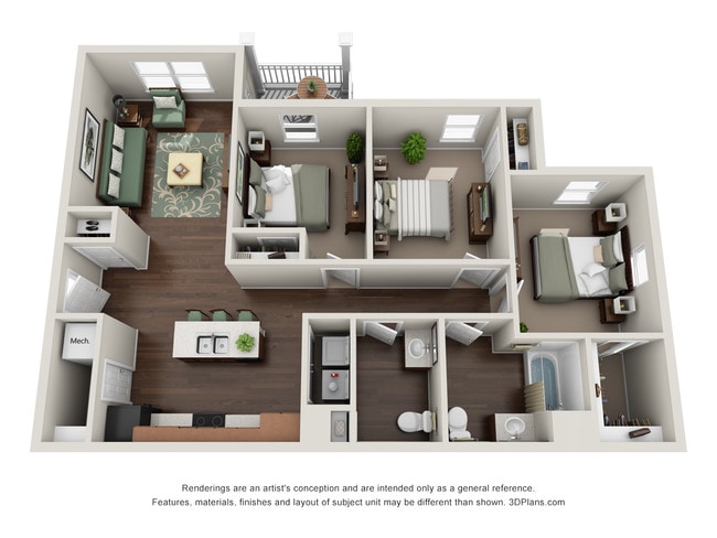 Floorplan - Tiffin Pointe