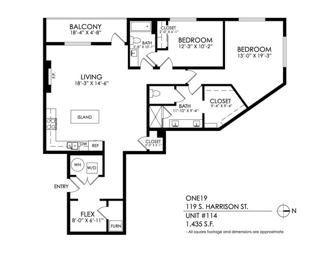 Floorplan - One19 Cherry Creek