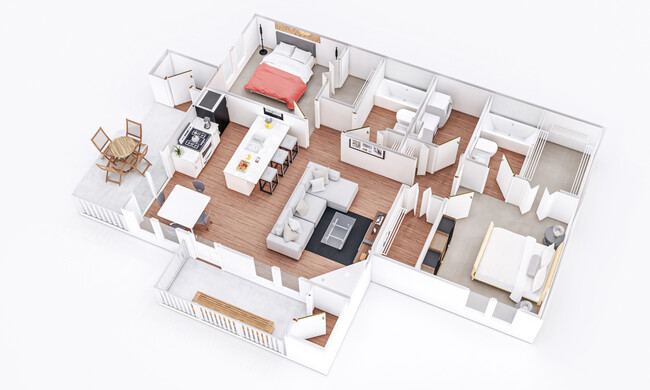 Floorplan - HighPoint Community Apartments