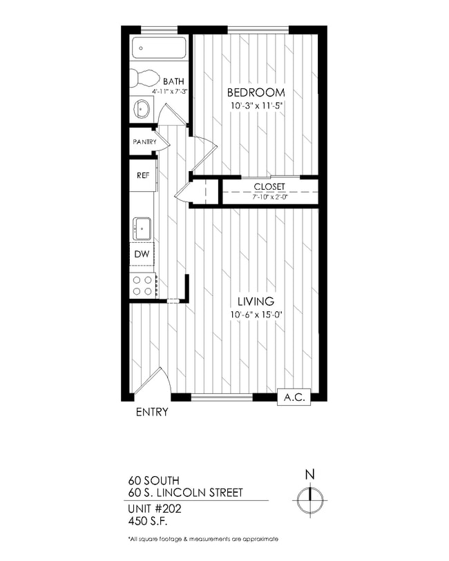 Floorplan - 60 South