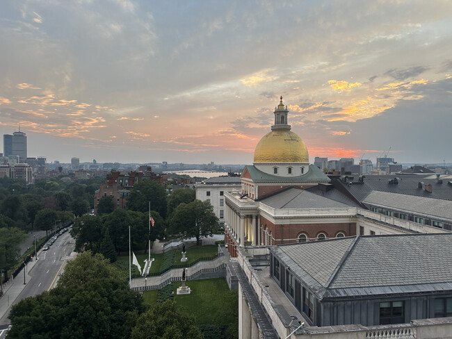 View from roof deck - 21 Beacon St