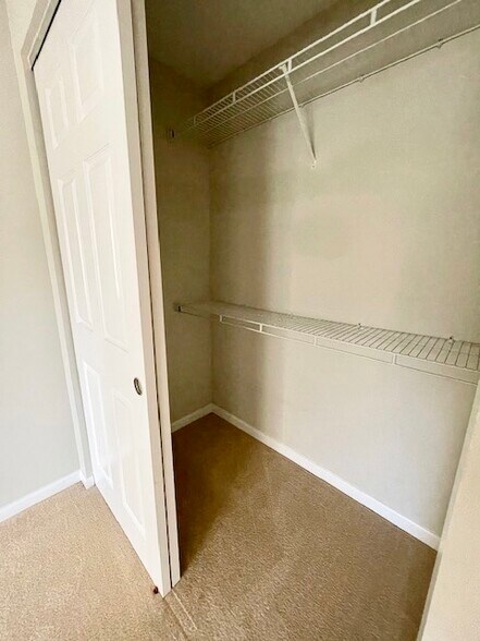 Second bedroom closet - 6401 Cameron Ln