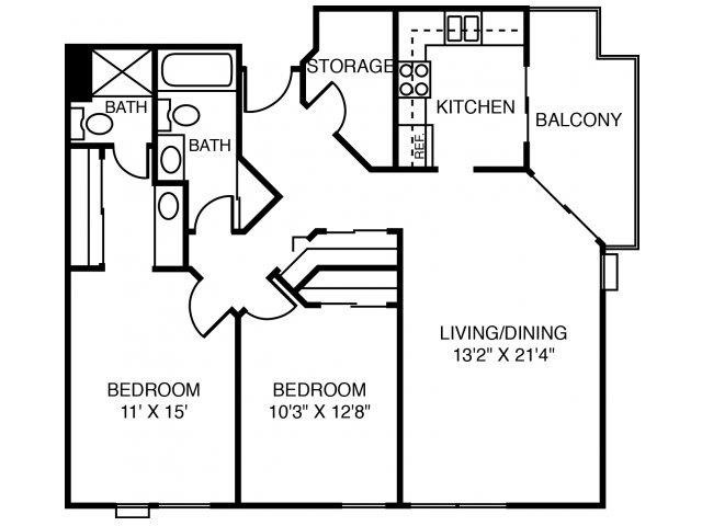 Floorplan - Parkside at Medicine Lake