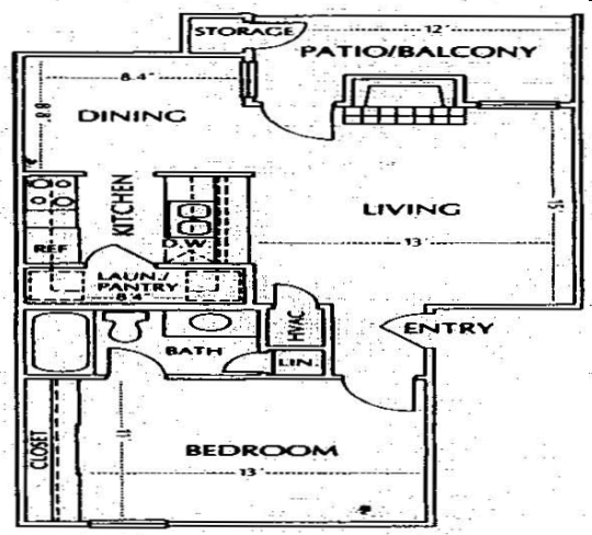 Tree Point Lrge One Bdrm, One Bath - Reserve @ 47