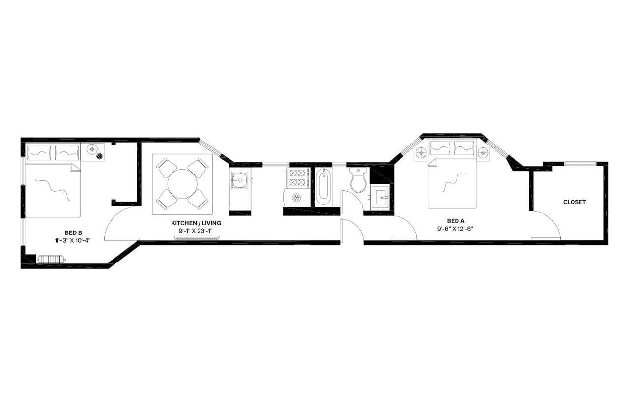 Building Photo - Private bedroom in 2 bed/1 bath Home