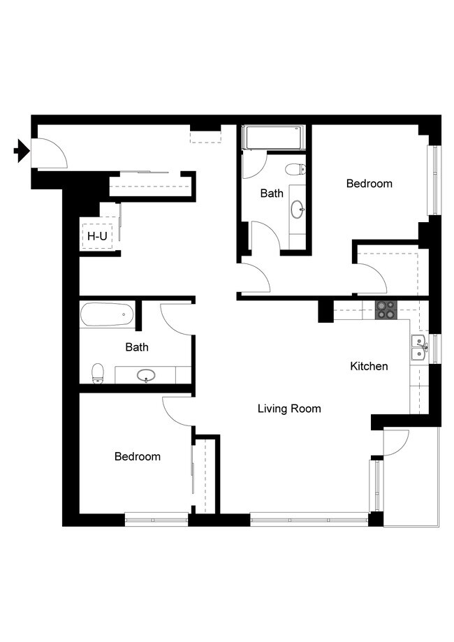 Floorplan - 2121 Belmont