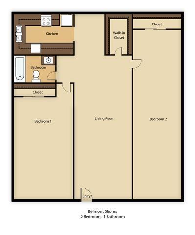 Floorplan - Ocean Elements at Belmont Shore Apartments