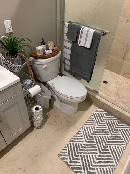 furnished bathroom - 19723 Hiawatha St