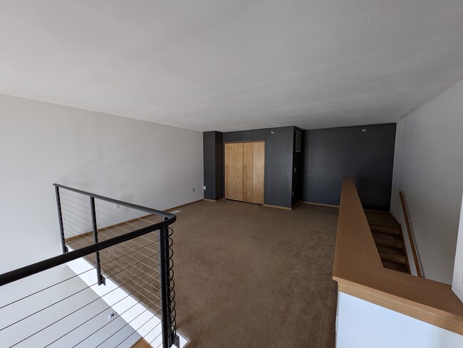 Loft living room - 2121 S Kinnickinnic Ave