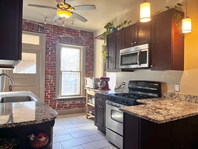 Kitchen from front - 3412 N Raleigh St