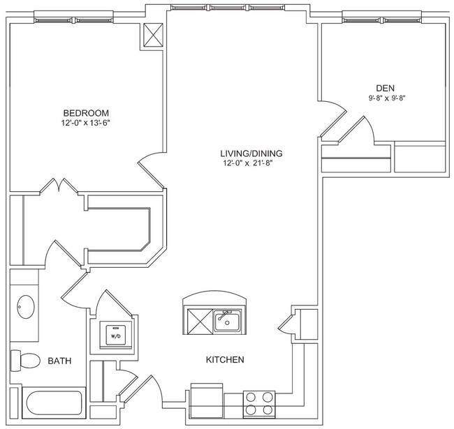 Floorplan - The Residences at Arundel Preserve