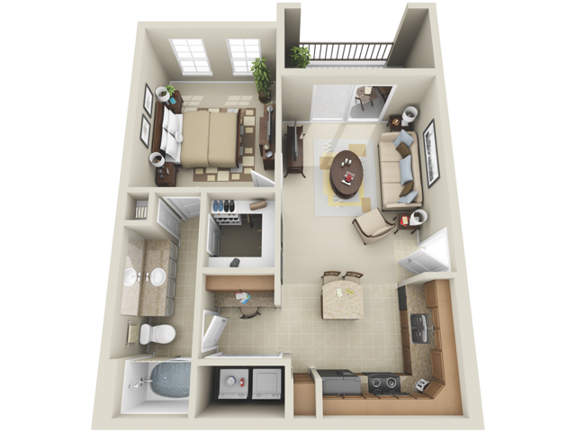 A1 Floorplan - Amalfi at Tuscan Lakes