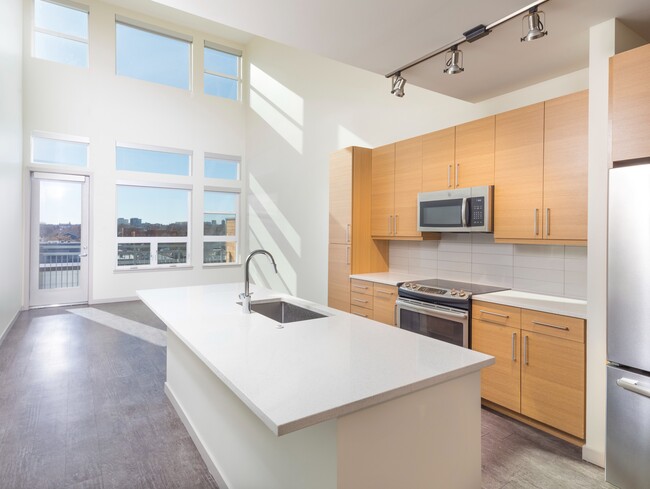 Spacious loft layouts available* - Modera River North