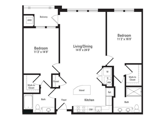 Floorplan - The Yards at Fieldside Village
