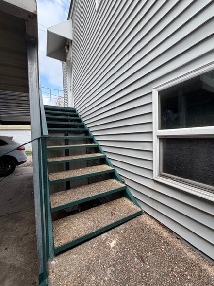 Stairs to Apartment - 6570 Louis Xiv St