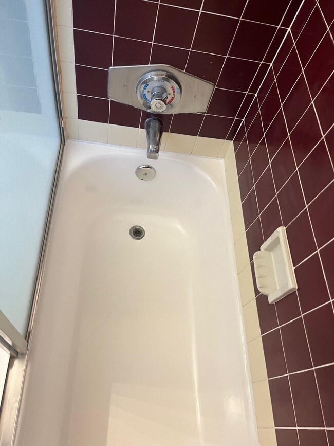 Deep Burgundy Tile - 3181 S Barrington Ave