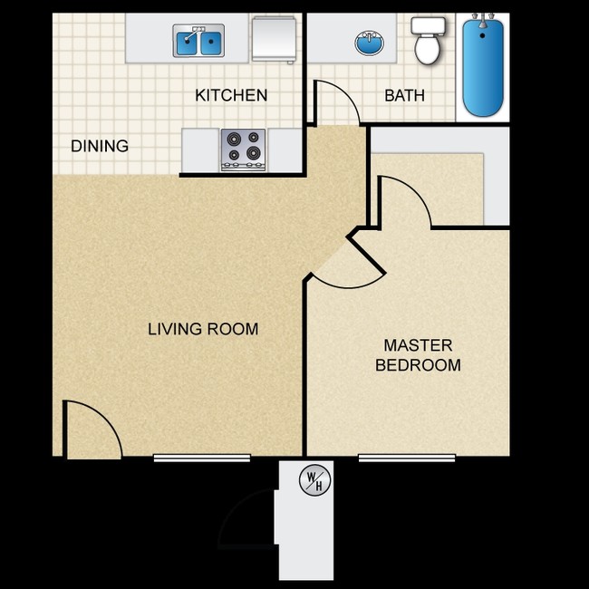 Floorplan - Deerfield Village on Fort Lowell