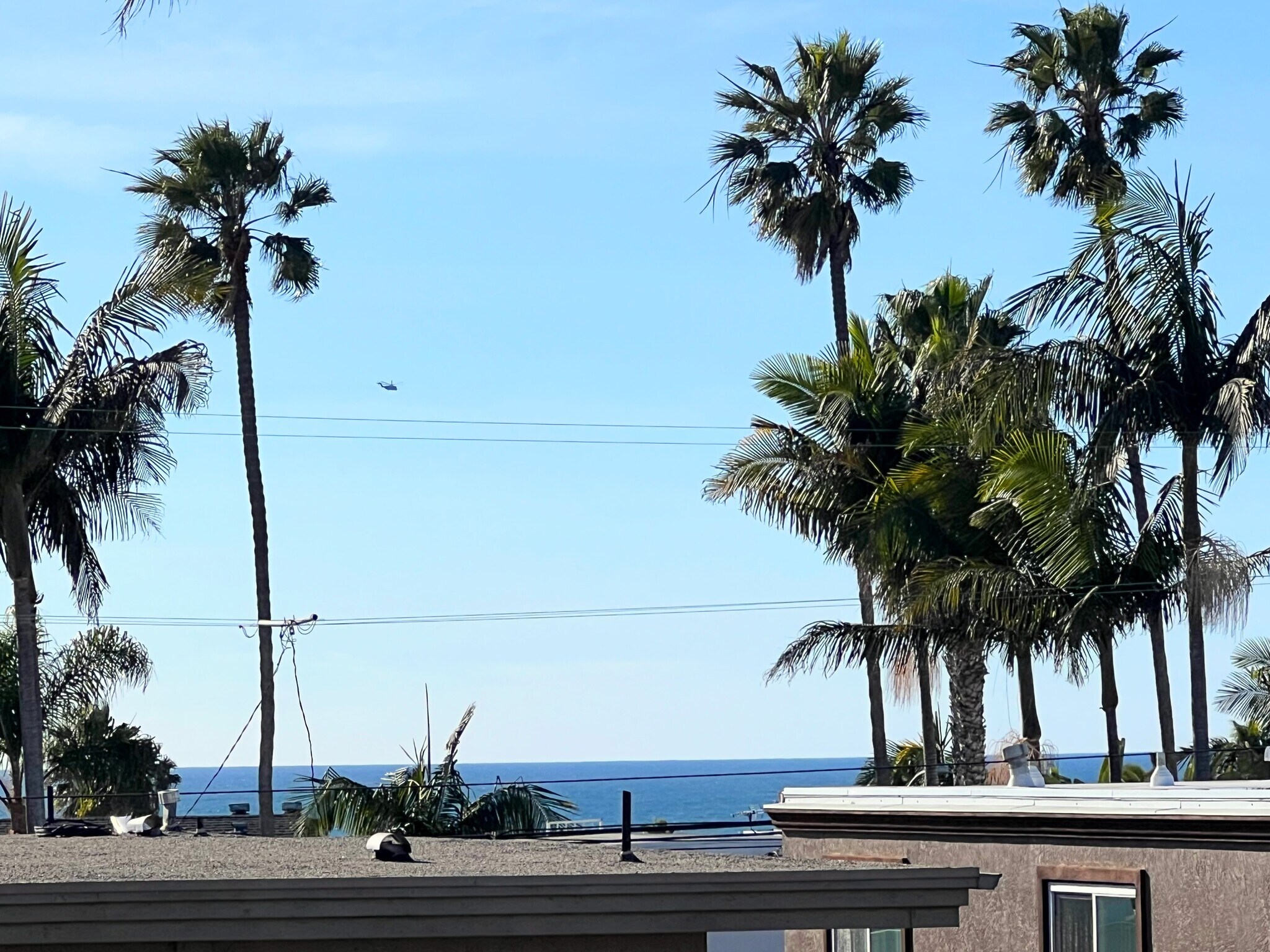 Peak ocean view from Primary balcony - 2225 Manchester Avenue