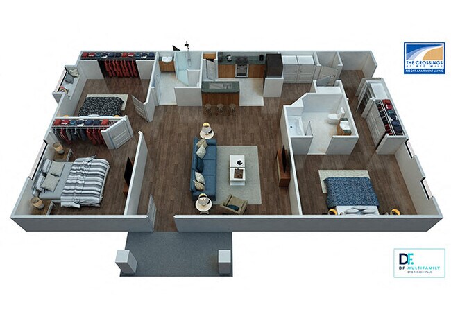 Floorplan - The Crossings at Red Mill