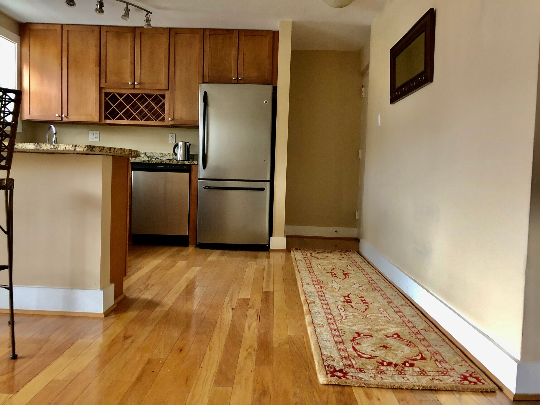 Kitchen and foyer - 4840 MacArthur Blvd NW