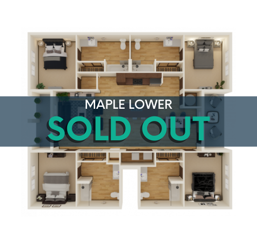 4x4 Maple Lower - Sold Out - WestVue