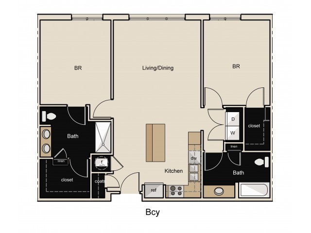 Floorplan - The Residences at Thornwood