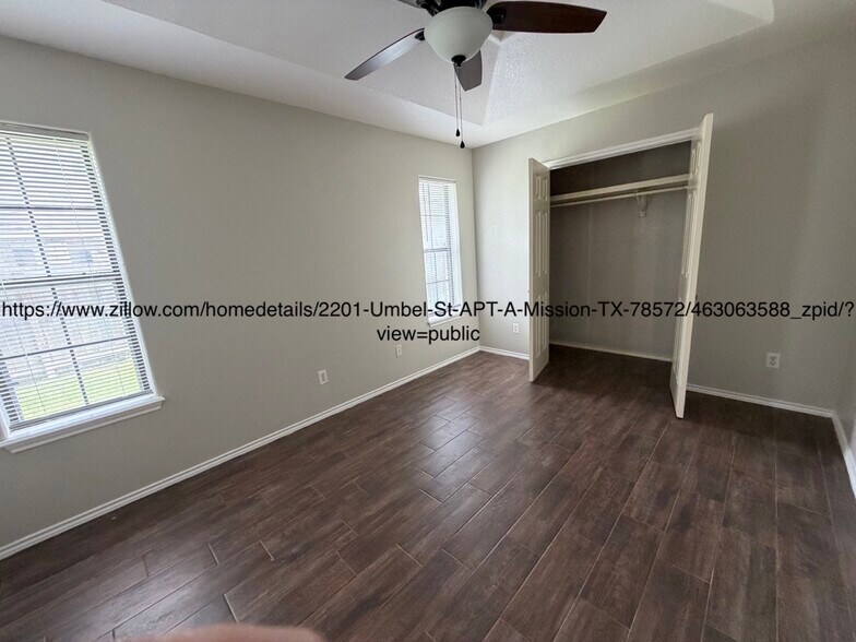 2nd bedroom closet - 2201 Umbel St