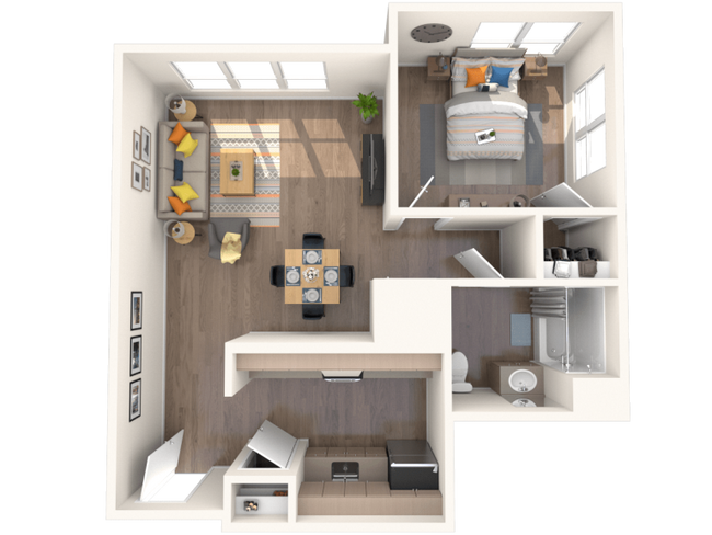 Floorplan - Residences At Hampstead School