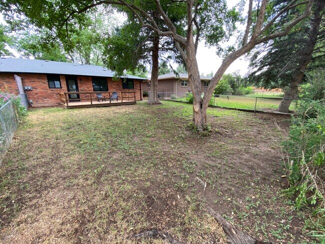 large fenced yard - 1108 Constitution Ave