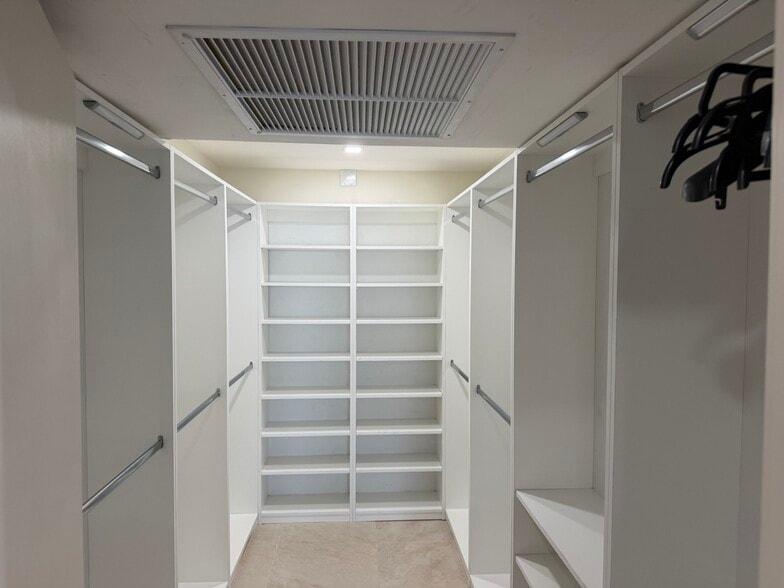 Walk-In Closet - Ample Storage - 5555 Collins Ave