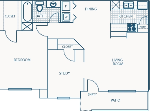 2BR/1BA - Willow Brook Crossing