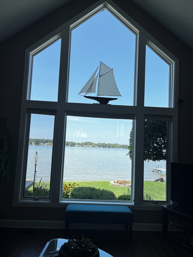 View of lake from living room - 536 Iyopawa Rd