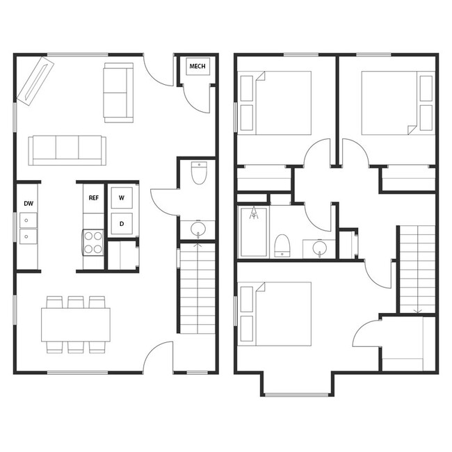 Floorplan - VISTA VILLA APARTMENTS