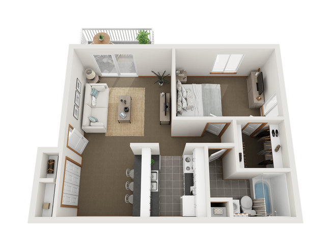 Floorplan - Sherman Apartments